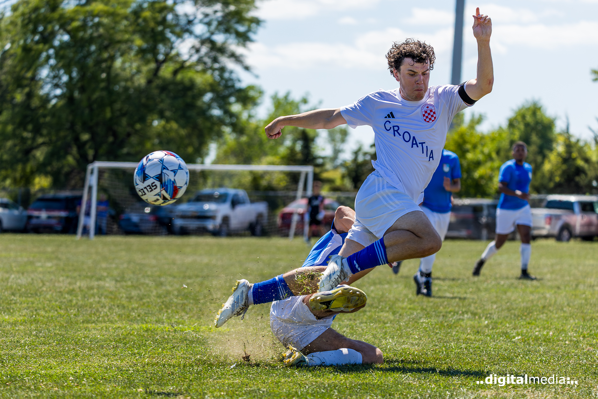 Pictures of Croatia vs Serbs Soccer Game by Mark Campbell of Digital Media